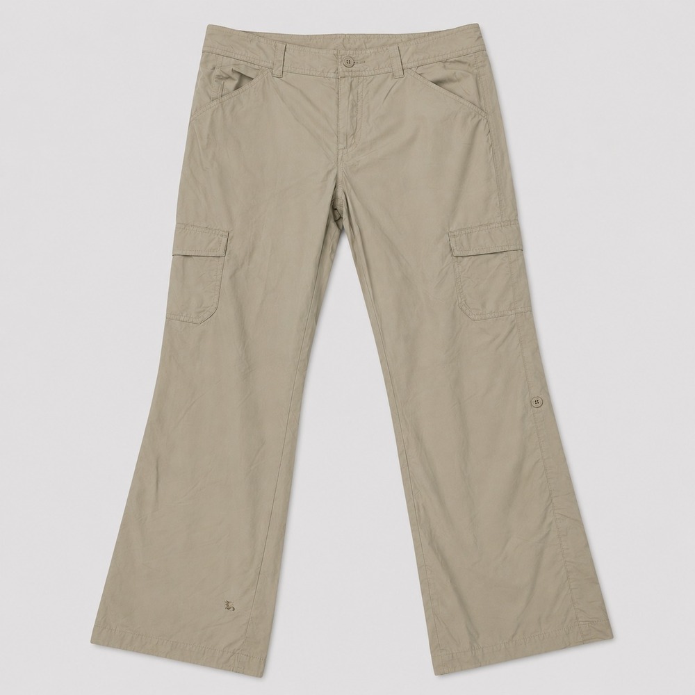 Patagonia Cargo Pants Women's 6 Khaki Hiking Outdoor Stretch Roll Tab